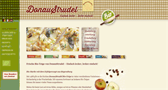 Desktop Screenshot of donaustrudel.com